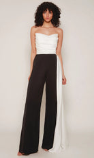 Alyce Paris 70050 - Strapless Satin Jumpsuit - view 4