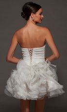 Alyce Paris 70086 - Dramatic Ruffle Skirt Strapless Dress