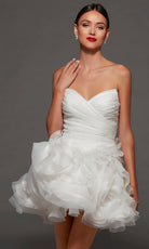 Alyce Paris 70086 - Dramatic Ruffle Skirt Strapless Dress