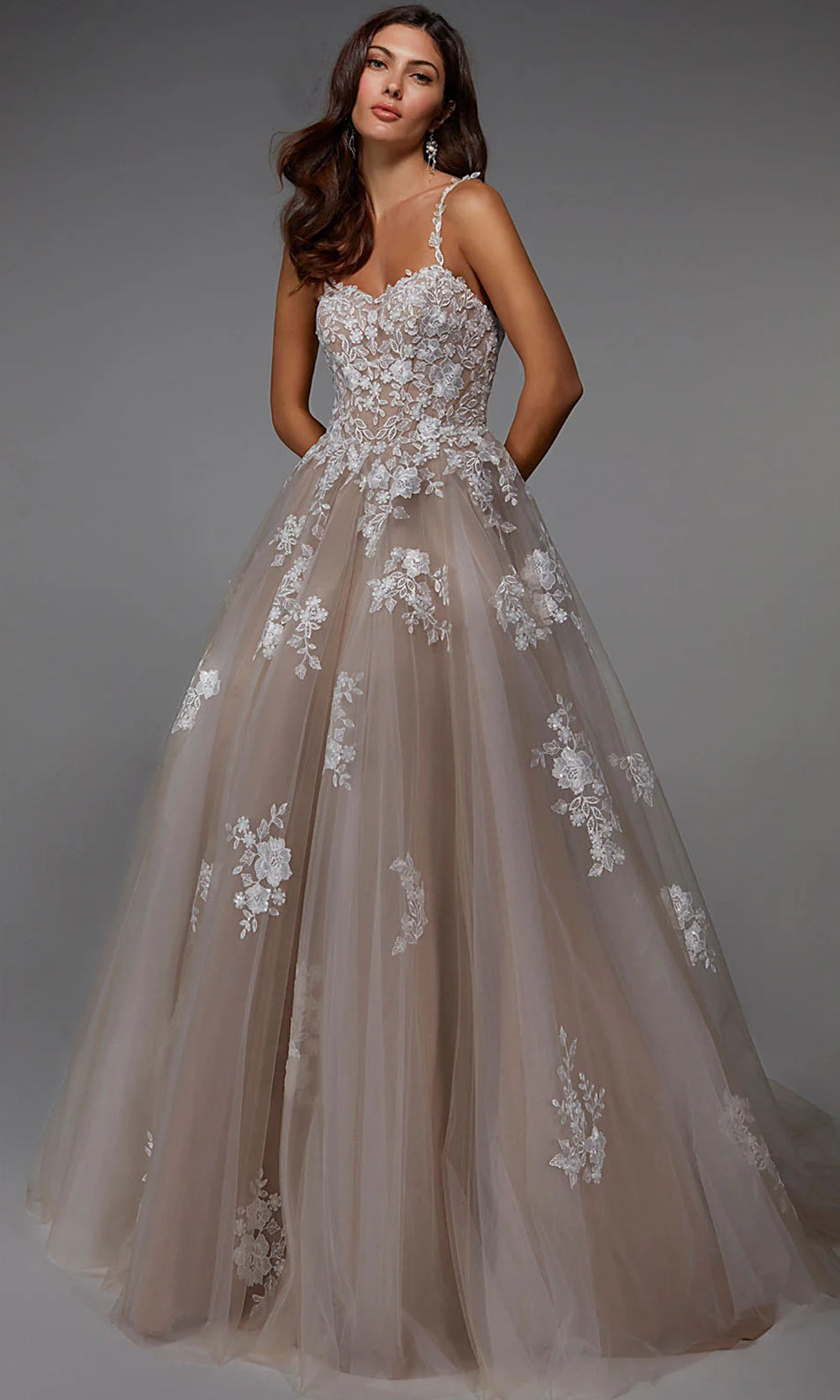 Alyce Paris 7043 - Sequin Lace Sweetheart Ballgown - view 4