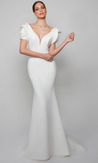 Alyce Paris 7066 - Rose Sleeve Mermaid Evening Gown - designer evening gown at Silhouette Dresses