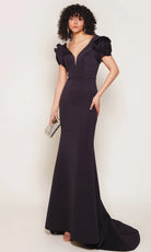 Alyce Paris 7066 - Rose Sleeve Mermaid Evening Gown - view 5
