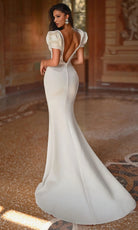 Alyce Paris 7066 - Rose Sleeve Mermaid Evening Gown - view 4
