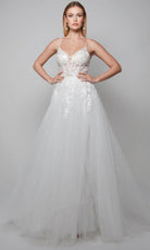 Alyce Paris 7079 - A-line Bridal Ballgown with Embroidery - designer wedding dress at Silhouette Dresses