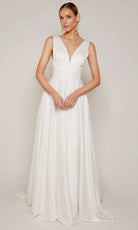 Alyce Paris 7096 - Classic V-Neck A-line Wedding Dress - designer wedding dress at Silhouette Dresses