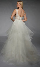 Alyce Paris 7126 - Illusion Scoop Back Layered Ballgown