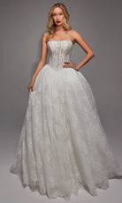 Alyce Paris 7149 - Lace Ballgown with Corset Bodice - designer wedding dress at Silhouette Dresses