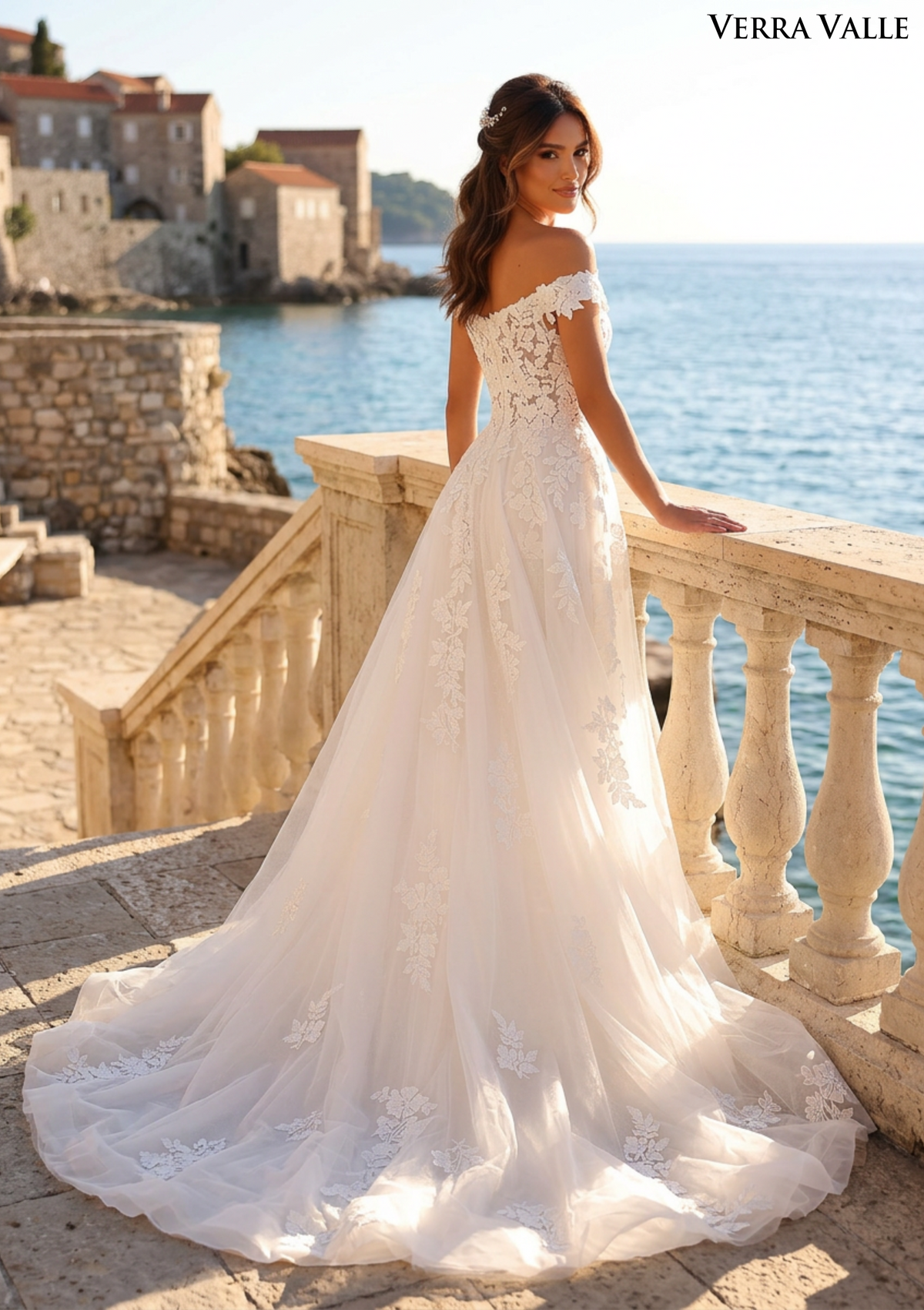 Verra Valle 900414 Wedding Dress — view 2