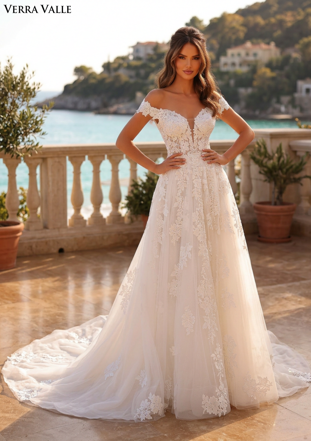 Verra Valle 900414 Wedding Dress — view 4