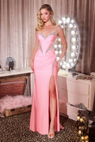 Ladivine CD390 - Beaded Sweetheart Formal Dress