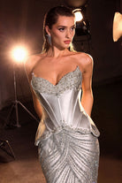 Ladivine CD697 - Beaded Queenly Prom Dress