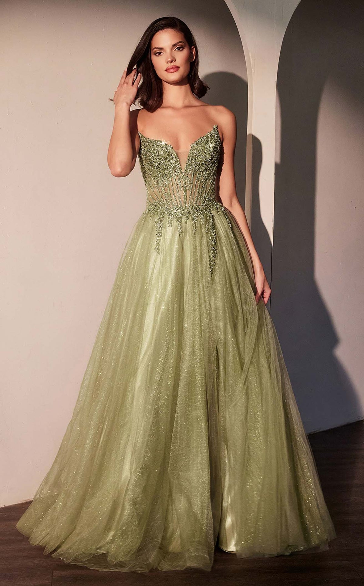Ladivine CC487CL dress — view 2