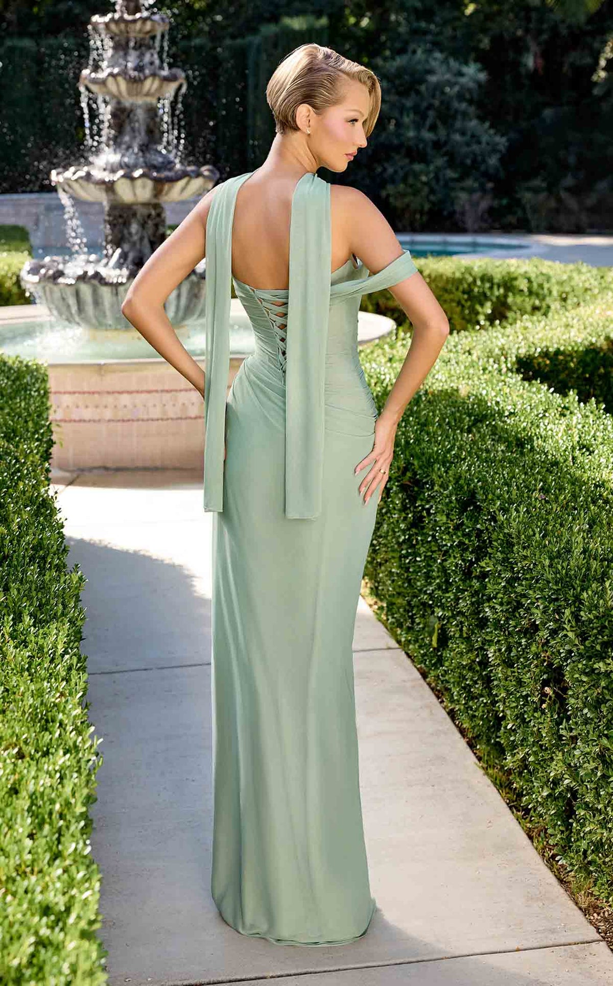 Ladivine CD406CL dress — view 15