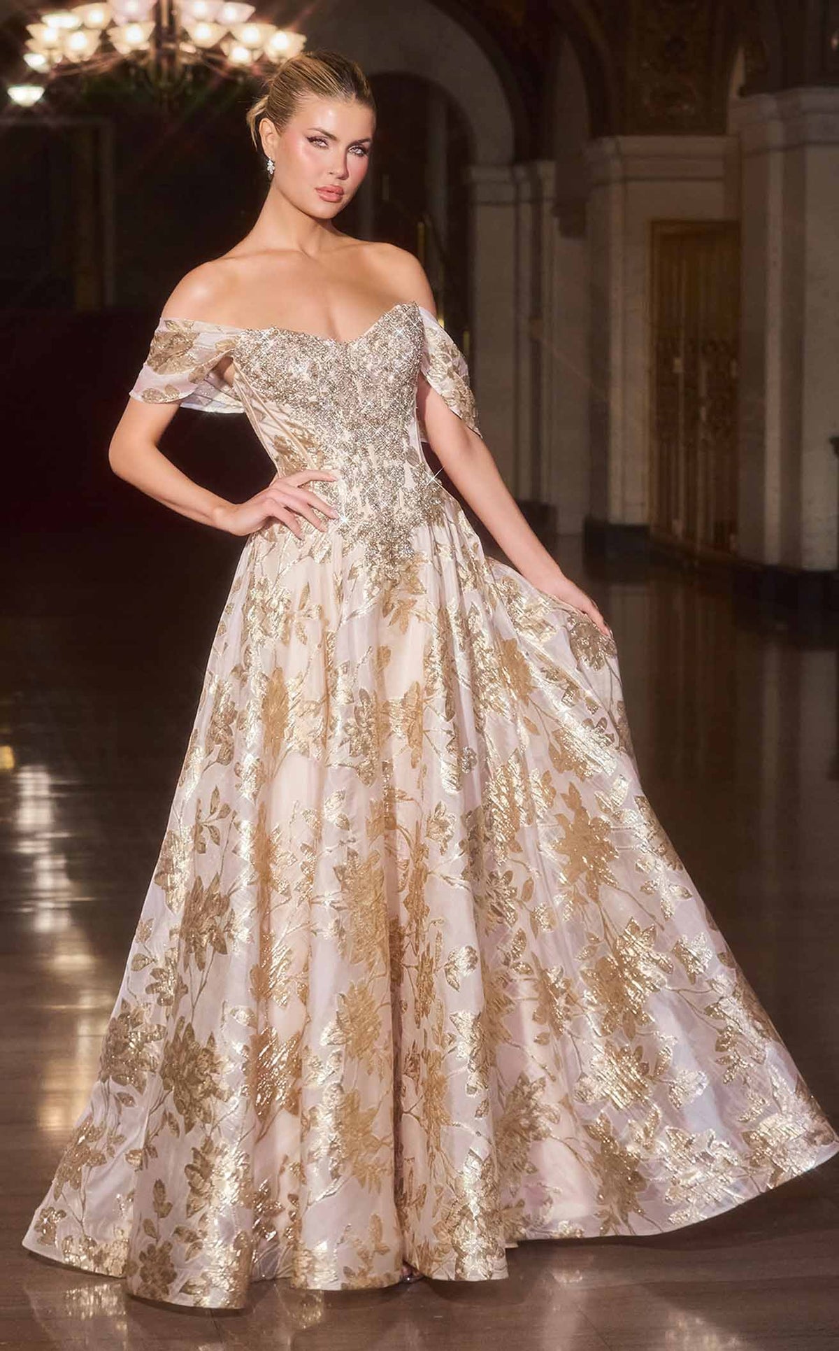 Ladivine CD682CL dress — view 1