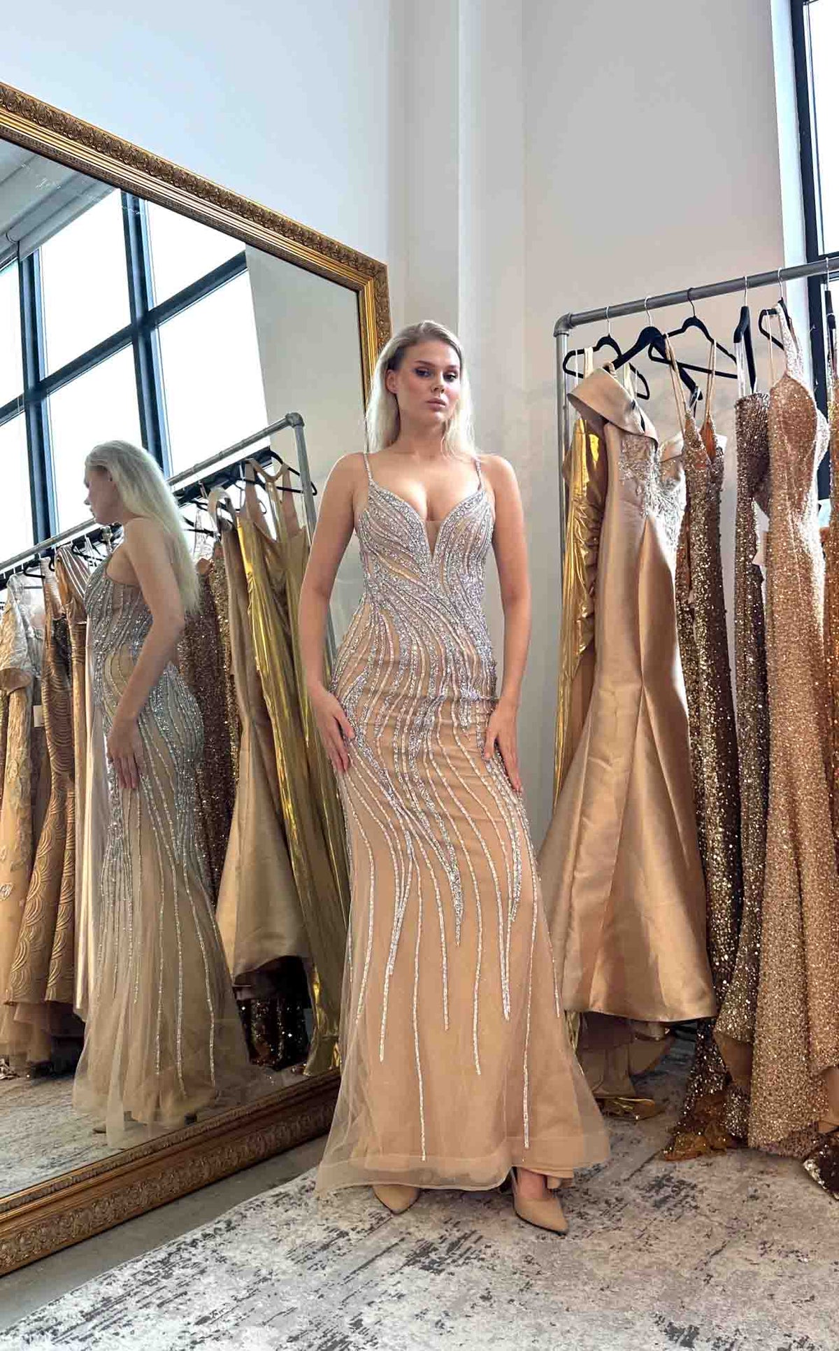 Ladivine CD719CL dress — view 2