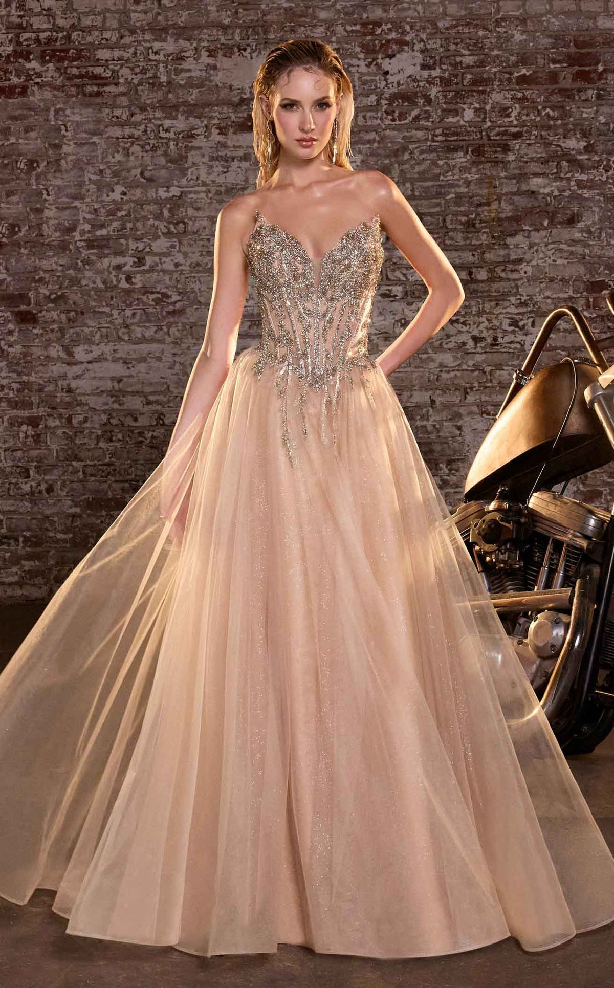 Ladivine CD721CL dress — view 4