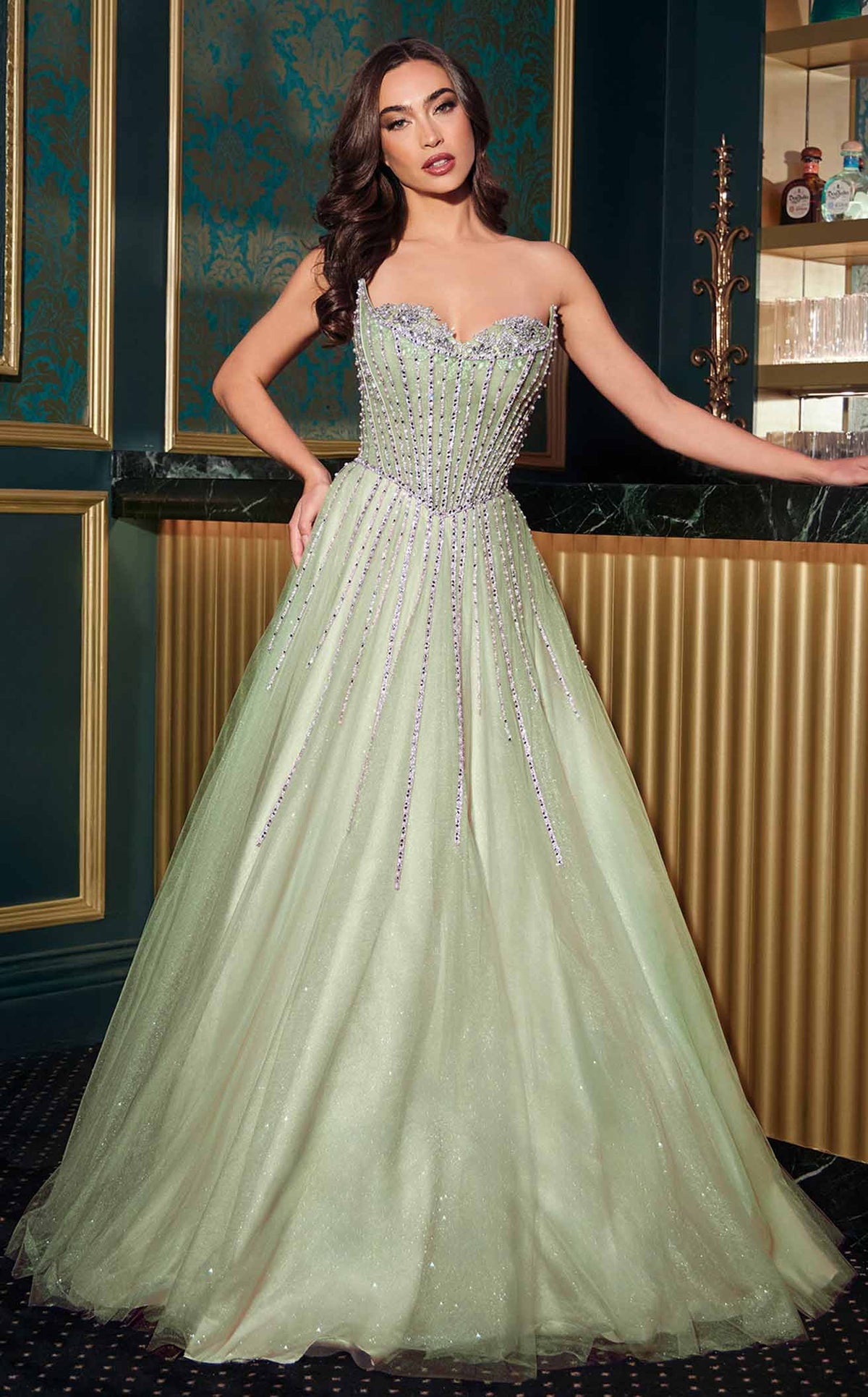 Ladivine CDS541CL dress — view 3