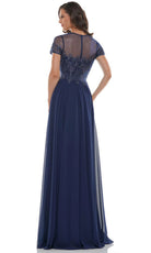 Marsoni by Colors M271-1 - Soutache Embroidered Sweetheart Gown - view 4