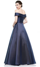 Marsoni by Colors MV1008-2 - Beaded Applique Sweetheart Ballgown - view 4
