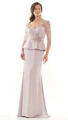 Marsoni by Colors - MV1037 Embellished Sweetheart Trumpet Dress - view 6