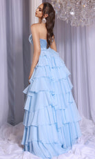 Portia and Scarlett PS25963 - Lace Sweetheart Tiered Gown - view 4