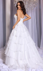 Portia and Scarlett PS25963 - Lace Sweetheart Tiered Gown - view 7