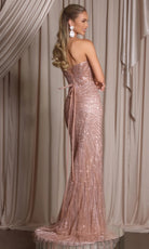 Portia and Scarlett PS26012 - Strapless Plunge Embellished Dress - view 8