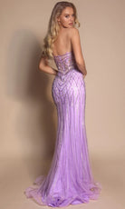 Portia and Scarlett PS26072 - Sweetheart Neck Beaded Sparkle Dress - view 7