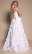 Portia and Scarlett PS26148 - Tiered Hem Scoop Neck Ballgown - view 15