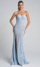 Portia and Scarlett PS26175 - Floral Embroidered Sweetheart Prom Dress - view 14