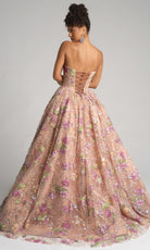 Portia and Scarlett PS26215 - Floral Sweetheart Neck Ballgown - view 5