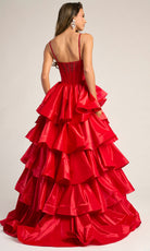 Portia and Scarlett PS26253 - Beaded Corset Ruffle Ballgown - view 6