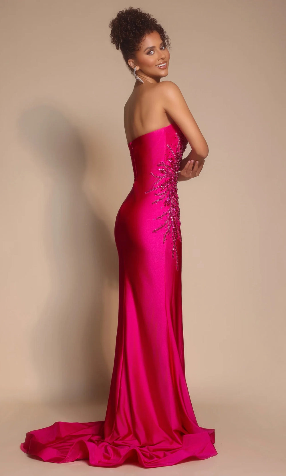 Portia and Scarlett PS26331E - Rhinestone Strapless Sweetheart Dress - view 4