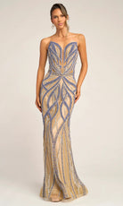 Portia and Scarlett PS26401C - Intricate Beaded Sweetheart Prom Dress - view 4