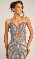 Portia and Scarlett PS26401C - Intricate Beaded Sweetheart Prom Dress
