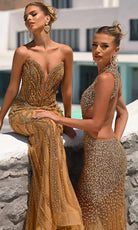 Portia and Scarlett PS26401C - Intricate Beaded Sweetheart Prom Dress