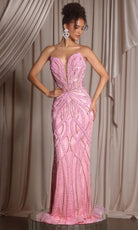 Portia and Scarlett PS26401C - Intricate Beaded Sweetheart Prom Dress