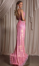 Portia and Scarlett PS26405C - Beaded Illusion Side Prom Dress - view 6