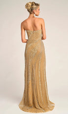Portia and Scarlett PS26410C - Embellished High Slit Strapless Dress - view 4