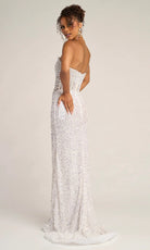 Portia and Scarlett PS26432C - Beaded Corset Sweetheart Prom Dress - view 6