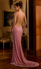Portia and Scarlett PS26864C - Backless Dazzling Beaded Sheath Gown