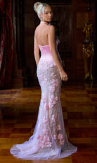 Portia and Scarlett PS26917E - Floral Applique Sheath Evening Dress