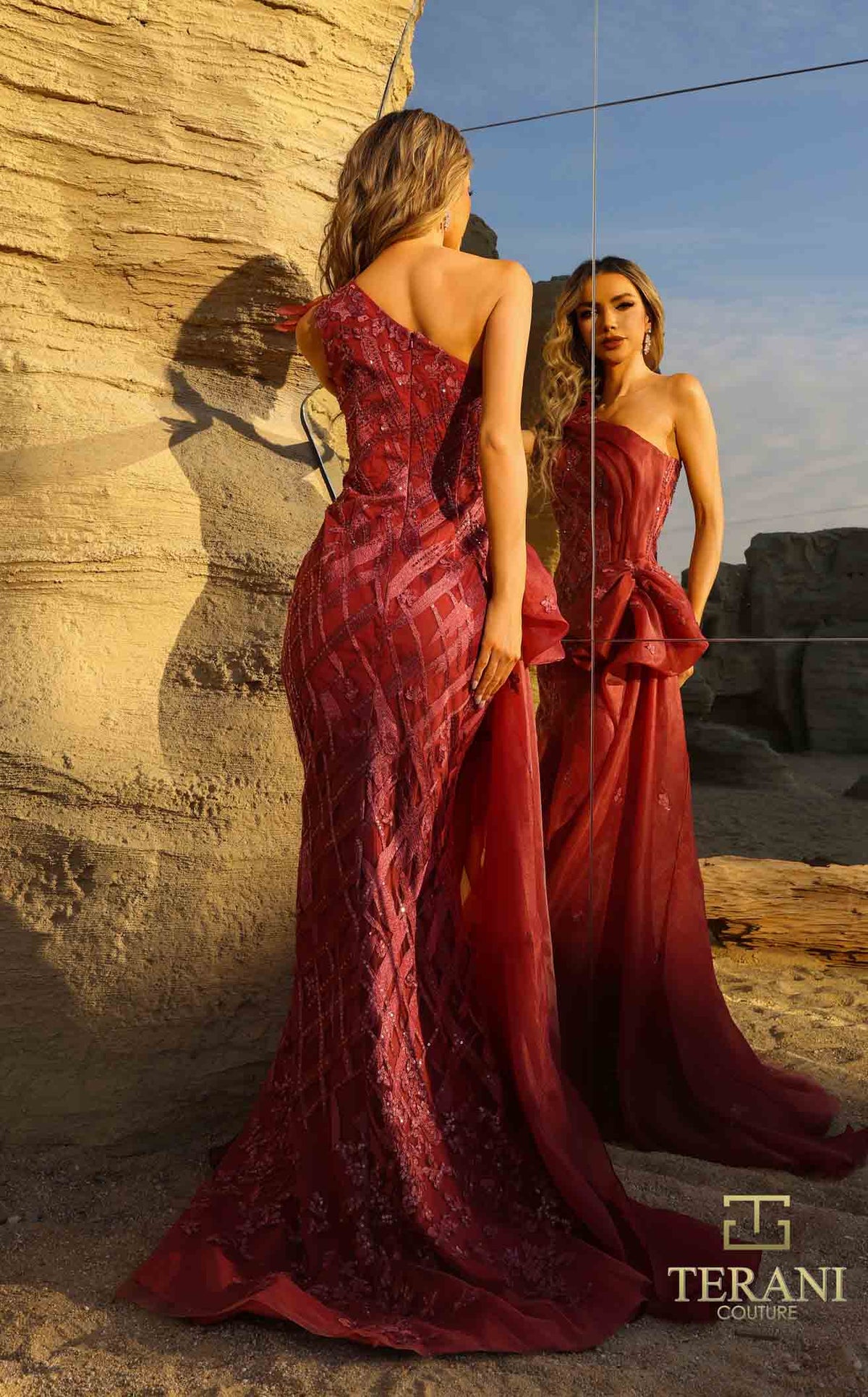 Terani Couture 252GL5205 dress — view 2