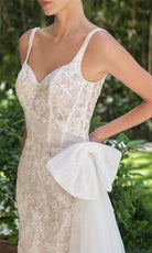 Andrea and Leo WL068 - Embroidered Lace Mermaid Wedding Dress - view 5
