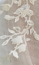 Andrea and Leo WL070 - Illusion Plunge Floral Wedding Dress - view 5