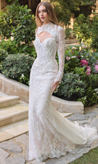 Andrea and Leo WL071 - Mermaid Wedding Dress with Bolero - view 4