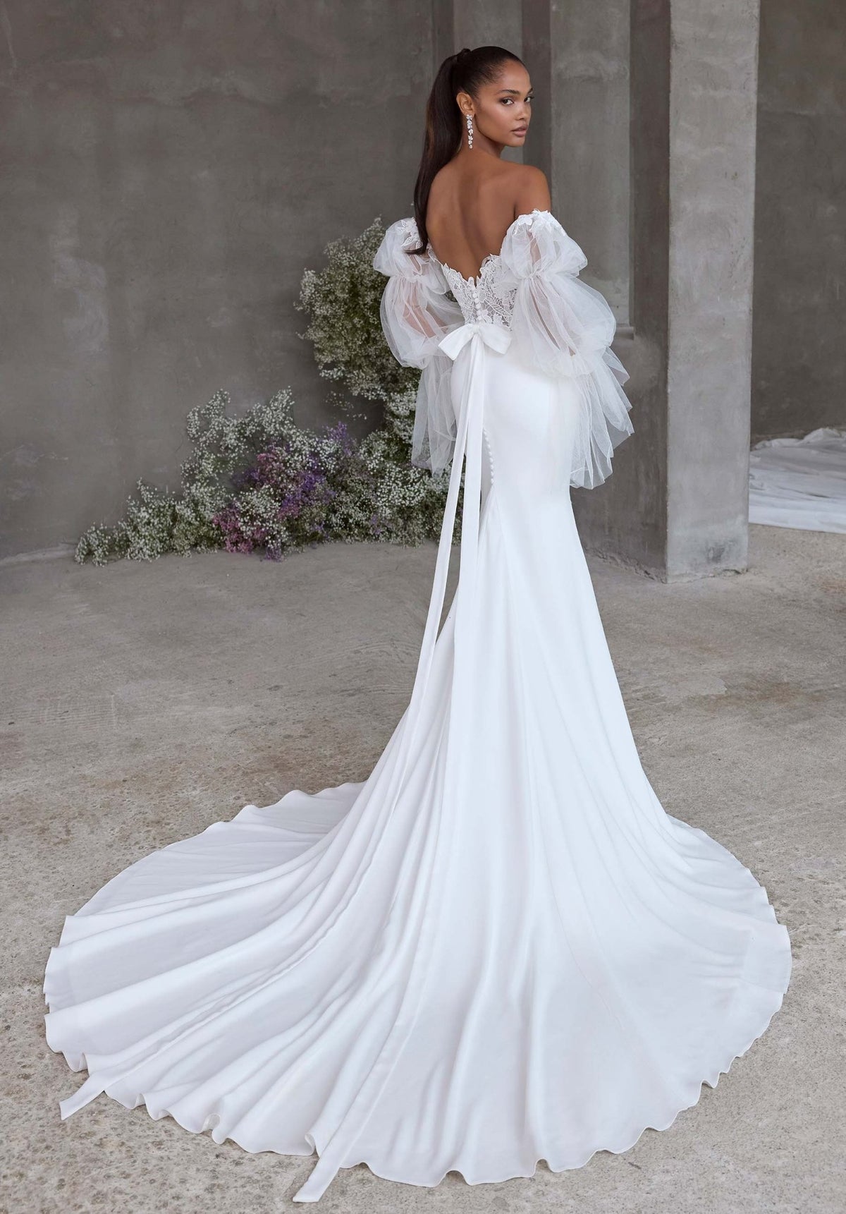 Aine Wedding Dress - Silhouette Dresses