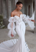 Aine Wedding Dress - Silhouette Dresses