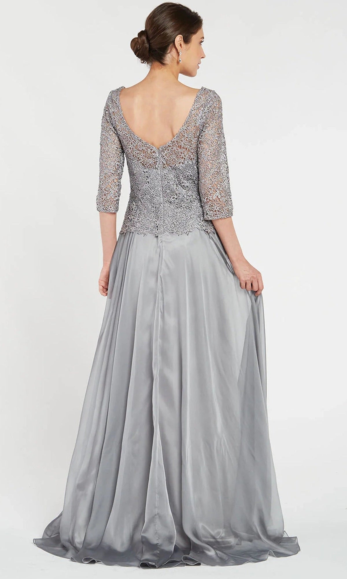 Alyce Paris 27251 - Lace Illusion Bodice A-Line Formal Dress