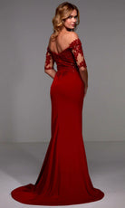 Alyce Paris 27518 - Embroidered Sweetheart Slit Formal Dress